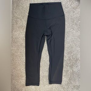 Lululemon Wunder Under Crop 21” Legging Black Size 4